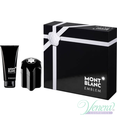 Mont Blanc Emblem Комплект (EDT 60ml + Shower Gel 100ml) за Мъже Мъжки Комплекти