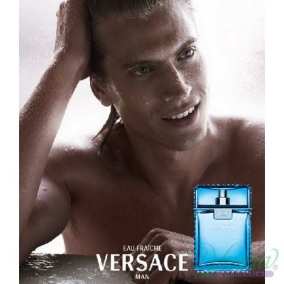 Versace Man Eau Fraiche Комплект (EDT 100ml + EDT 10ml + Bag) за Мъже Мъжки Комплекти