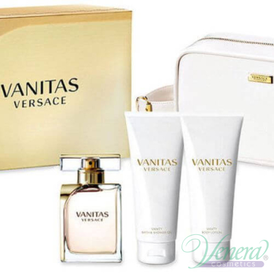 Versace Vanitas Комплект (EDP 100ml + BL 100ml + SG 100ml + Bag) за Жени За Жени
