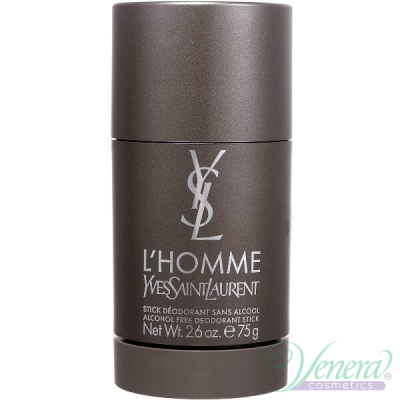 YSL L'Homme Deo Stick 75ml за Мъже Мъжки Продукти за лице и тяло